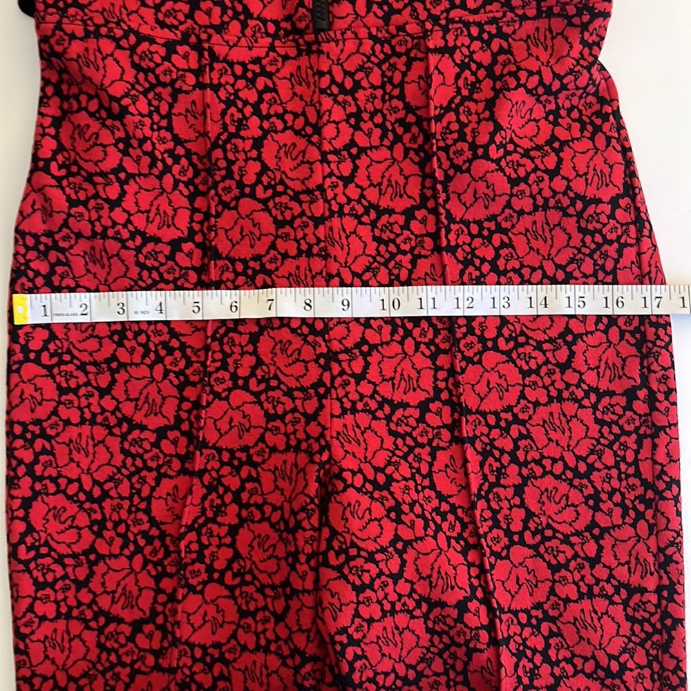ANTHROPOLOGIE MAEVE PRINTED SWEEETHEART JUMPSUIT RED SIZE 10 NWT - Picture 14 of 14